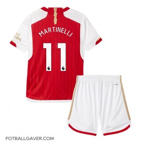 Arsenal Gabriel Martinelli #11 Fotballklær Hjemmedraktsett Barn 2023-24 Kortermet (+ korte bukser)